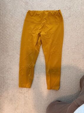 lululemon athletica Mustard Leggings
